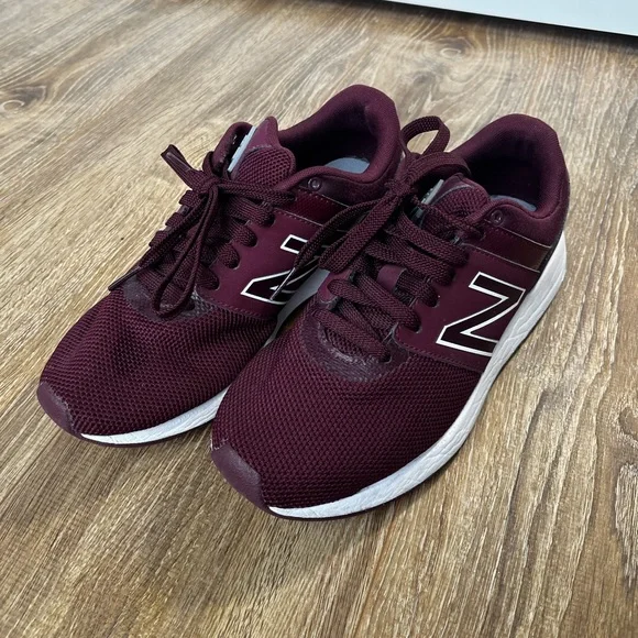 New Balance 24 burgundy sneakers - Picture 2 of 8